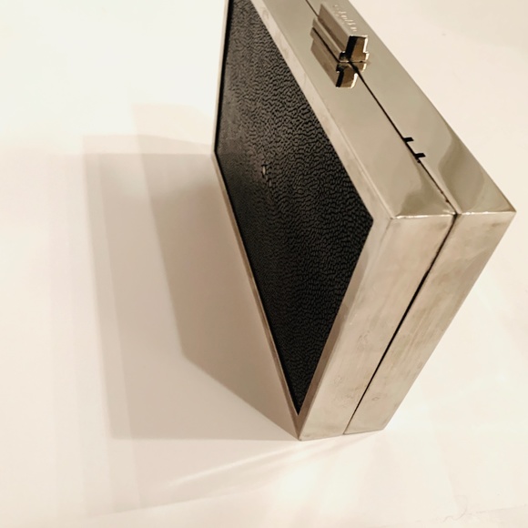 Calvin Klein Collection Box Clutch - Picture 1 of 8